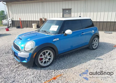 2008 Mini Cooper S S z USA, uszkodzony, nr VIN WMWMF73508TV34249